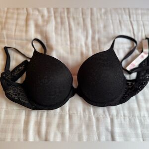 PINK Victoria's Secret Black Lace Bra